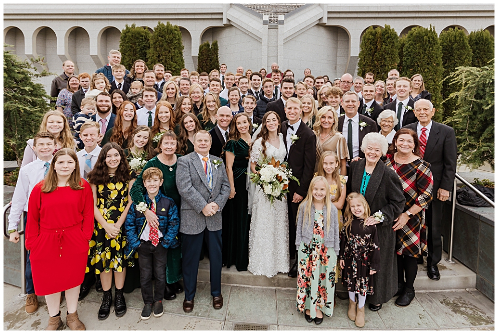 Wedding at the Boise Temple