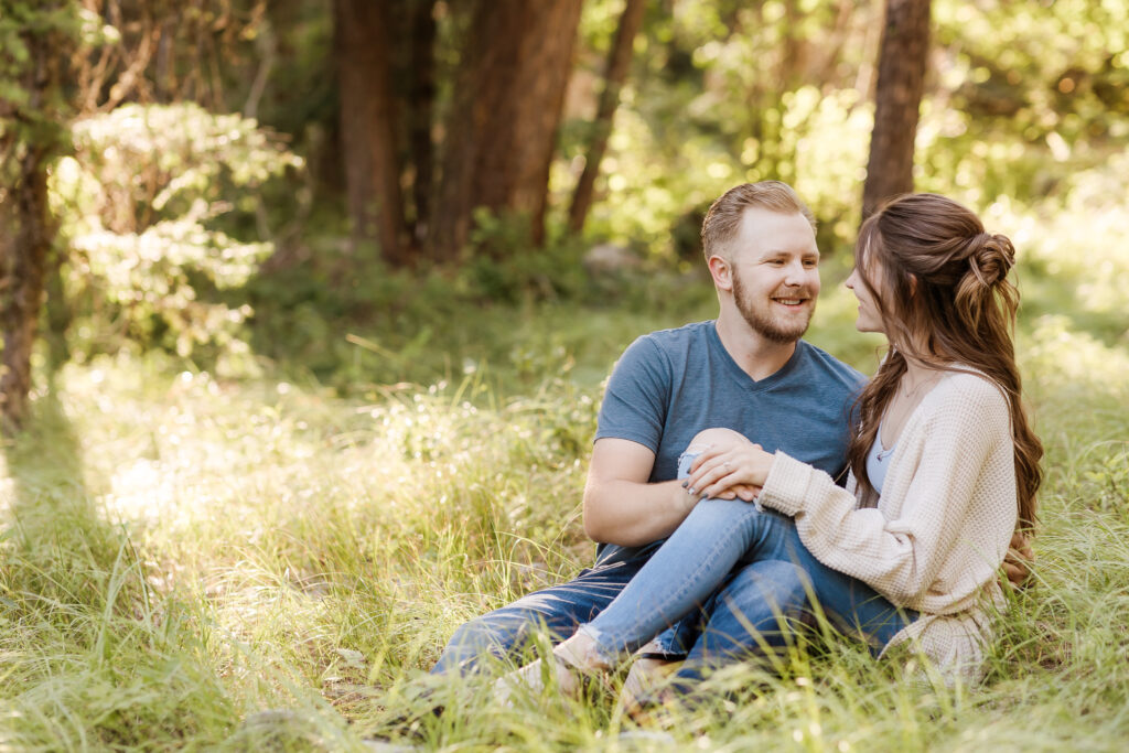 Adventure Engagement Session in McCall Idaho