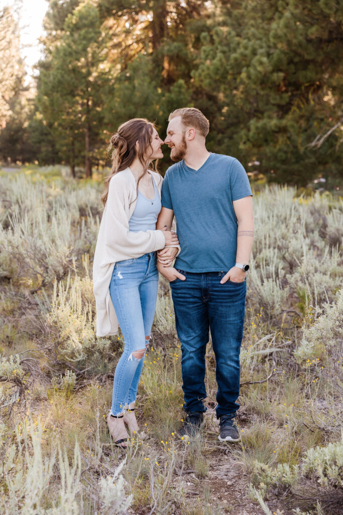 Adventure Engagement Session in McCall