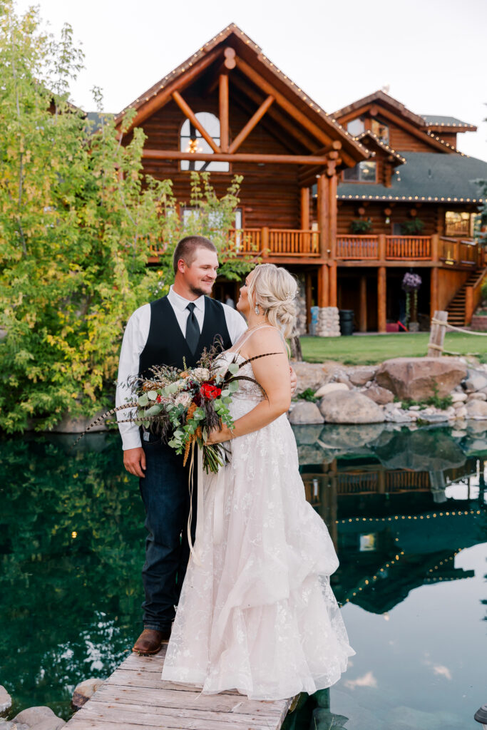 wedding at LaBelle Lake