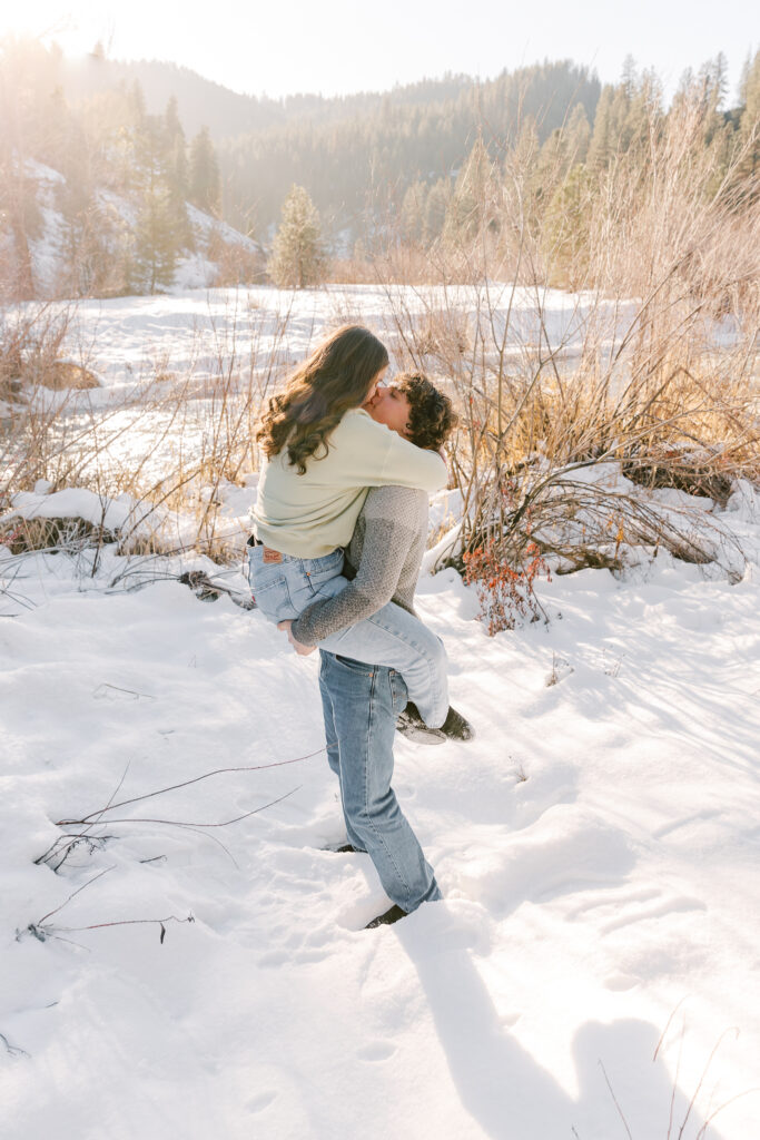 Magical Winter Engagement Session