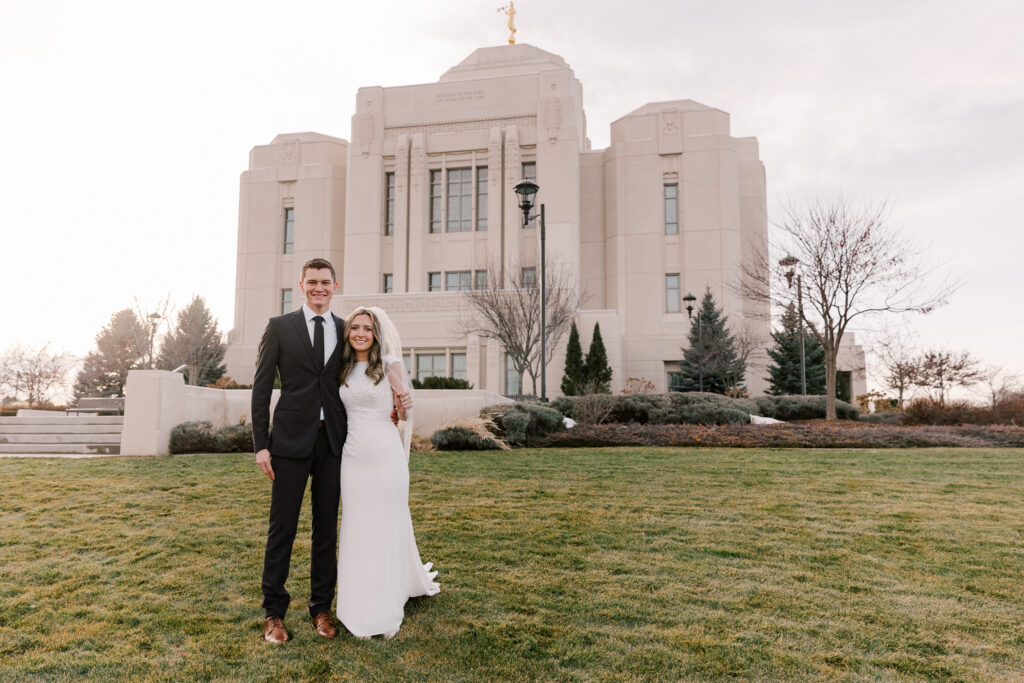 Meridian Idaho Temple Wedding