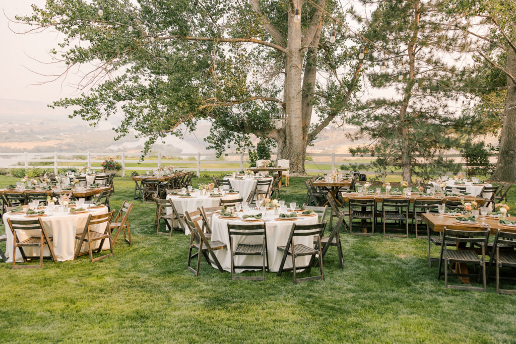 Wedding at Fox Canyon Vineyard, Idaho || John and Anna