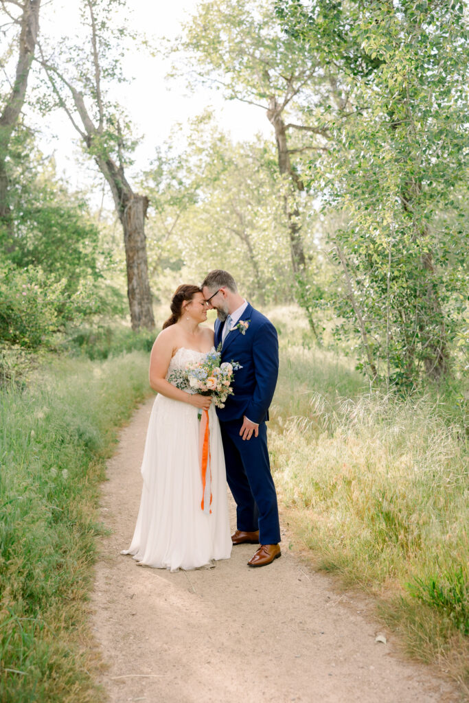 Spring wedding in Boise Idaho